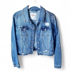 Mossimo Supply Co. Classic Blue Denim Jean Jacket S